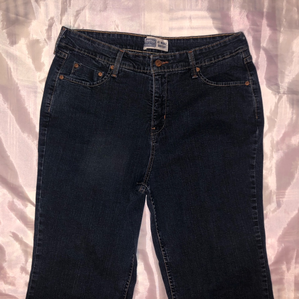 Signature by Levi Strauss blue Flare  Leg Jeans